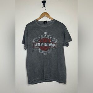 Harley Davidson LARGE Reno Nevada Vintage Moto T Shirt